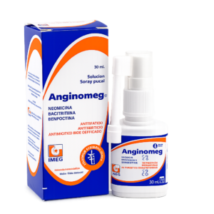 ANGINOMEG SPRAY BUCAL