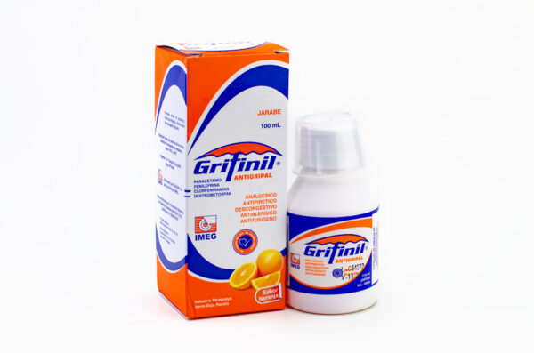 GRIFINIL Antigripal Jbe. x100mL – BIOMED Belize