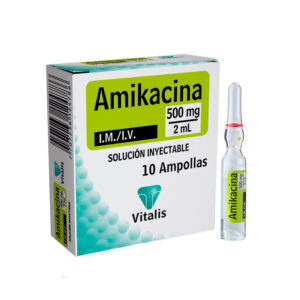 AMIKACINA 500mg/2mL (IM/IV)